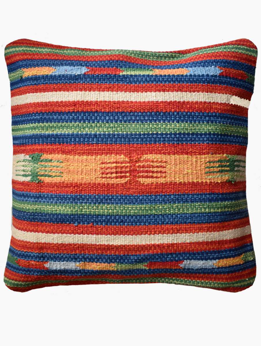Multicolour Kilim Cushion cover